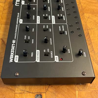 Moog Werkstatt-Ø1 Analog Synthesizer Kit 2020 - Present - Black image 10