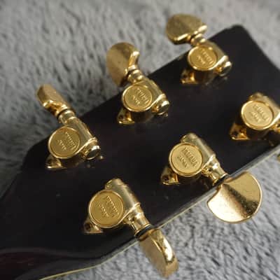 Yamaha L-8S Jumbo Acoustic Guitar MIJ Japan Vintage Sunburst w/ Original Hard Case image 21