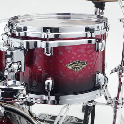 Tama Starclassic Walnut / Birch Molten Dark Raspberry Fade WB Kit 12, 14, 20 image 4