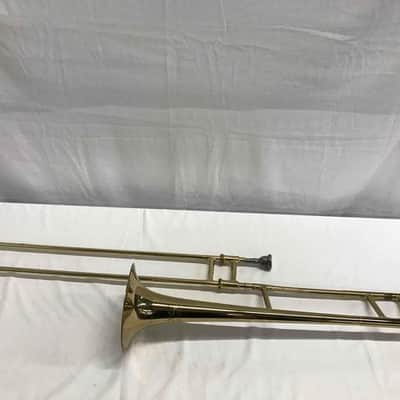 Czechoslovakia Cadet Tenor Brass Trombone, Good Condition, With case/mouthpiece Bild 2
