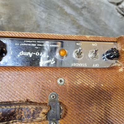 1954 Fender Pro 5D5 Wide Panel Tweed 18-Watt 1x15" image 3
