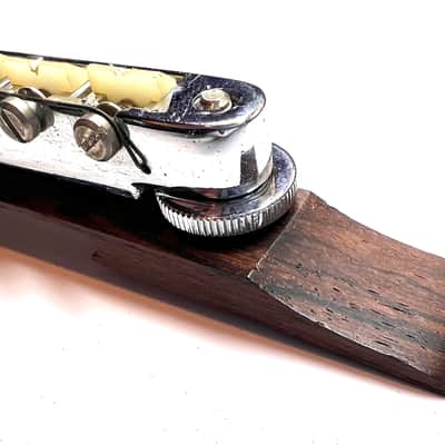 Gibson Forge ABR-1 guitar bridge Nylon wire stamp Les paul original vintage USA paf 1965-1970’s - Chrome image 5