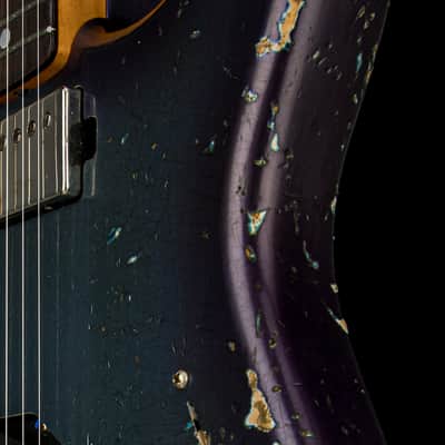 Fender Custom Shop 1966 Stratocaster SH Heavy Relic - Aged Competition Burgundy #87625 image 11