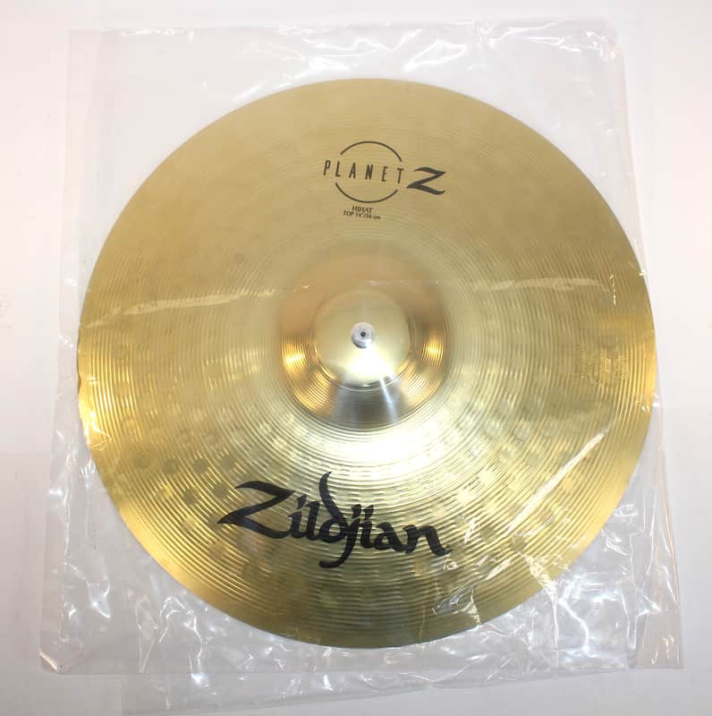 New Zildjian 14" Planet Z Hi-Hat Cymbals (Pair) • ZP14PR image 1