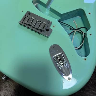 2010 Fender Custom Shop Stratocaster Loaded Body - Aged Sea Foam Green image 4