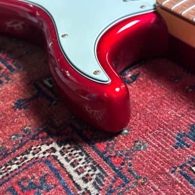 Fender Custom Shop '60 Relic Stratocaster 2006 Candy Apple Red with Matching Headstock image 6