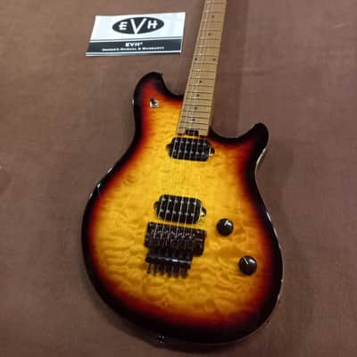 Guitare Eddie Van Halen (EVH) Wolfgang WG standard QM 3 - couleur Sunburst 2023 en état neuf image 2