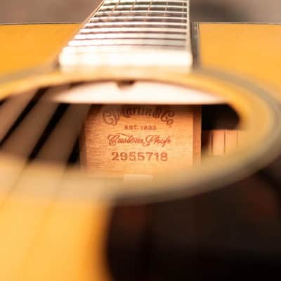 Martin Custom Shop Style 45 000-14F Acoustic Guitar - Macassar Ebony/Premium Spruce with Hardshell Case image 14
