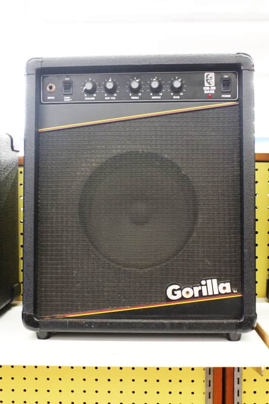 Gorilla GB-30 Bass Guitar & Keyboard Amplifier/Amp, 30 Watt, 3-Band EQ image 1