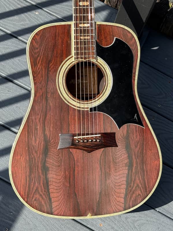 K. Yairi YW 800G 1974 - stunning Brazilian Rosewood example quite impressive & user friendly. image 1