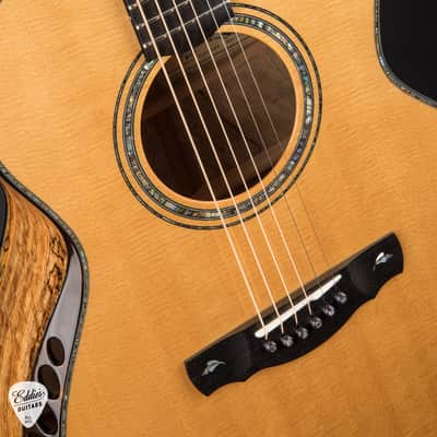 2019 Kevin Ryan Nightingale Grand Soloist - Engelmann Spruce & Figured Mango #960 image 16