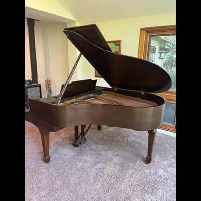 Steinway & Sons M 5'7 Grand Piano – Mahogany Powerful Tone image 4