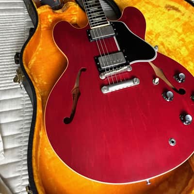 Gibson ES-335 TD with Block Inlays, Cherry 1962 image 2
