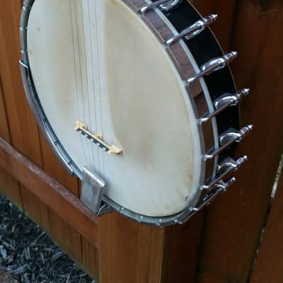 1960's Gretsch Made Bacon 5 String Longneck Folk Banjo Pete Seeger image 5
