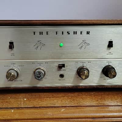 Fisher X-100-B tube amplifier in excellent condition - 1960's image 1