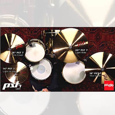 Paiste PST7 Series Light Ride Cymbal (PAISTE-PST7-LRide20) image 5
