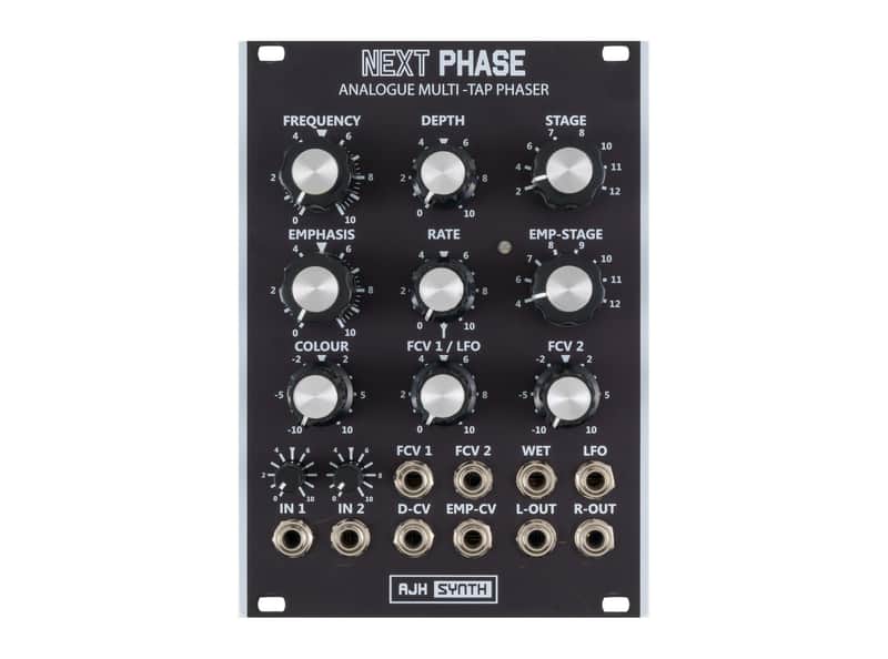 AJH Synth Next Phase Stereo Phaser (Black) [USED] image 1