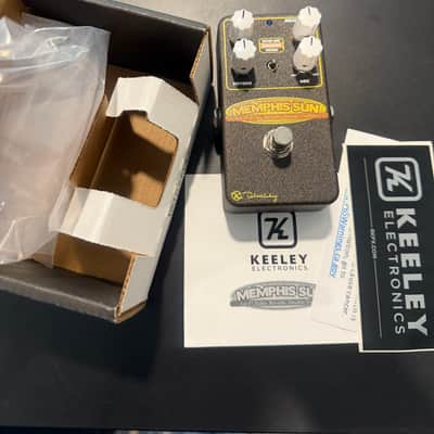 Keeley Memphis Sun Lo-Fi Reverb, Echo and Double Tracker 2015 - Present - Brown image 2