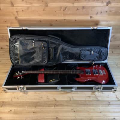 Warwick 2012 Jack Bruce Artist Series 4-String Electric Bass USED - Burgundy Red Stain image 7