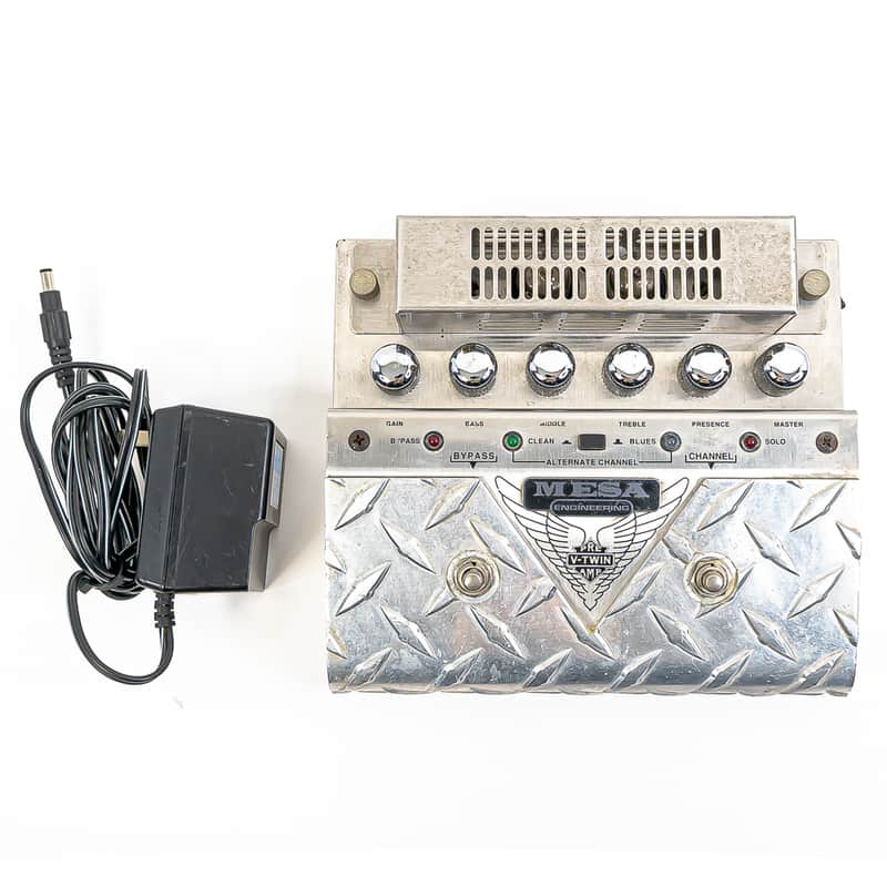 Mesa Boogie V-Twin Tube Preamp Pedal w/ Power Supply – Unleash Legendary Tone in a Compact Form image 1