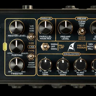 DSM & Humboldt Simplifier Bass Master | 0-Watt 100% Analog Bass Amp & Cab Simulator image 1
