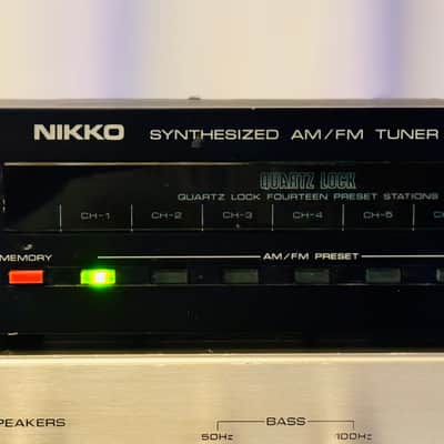 Vintage Nikko 👉 Gamma 30 AM/FM Mono/Stereo Tuner - Serviced +  Cleaned image 2
