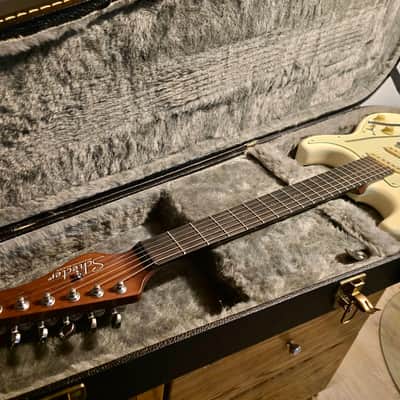 Schecter Nick Johnston HSS Traditional Electric Guitar - Olympic White image 5
