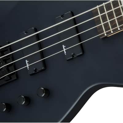 Jackson JS Series Concert Bass JS2, Satin Black, Amaranth Fingerboard image 7