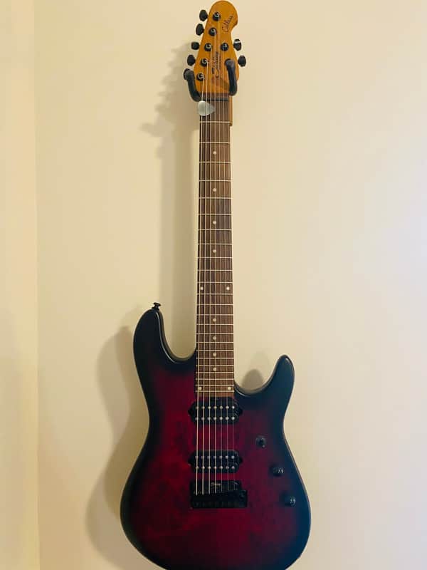 Cutlass by Music Man Jason Richardson Signature Cutlass HT 7 2024 - 2025 - Venetian Red image 1