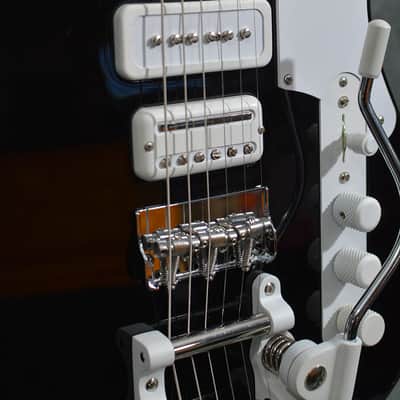 Fender Jack White Signature Triplecaster Telecaster 2024 Black w Deluxe Hardshell Case & Same Day Shipping image 3
