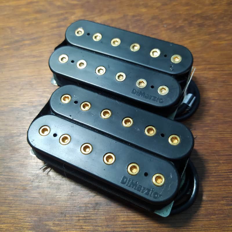 DiMarzio IGNO DP285 Bridge / Fusion Edge Neck Ihwpmn2 HH pickup set - Black image 1