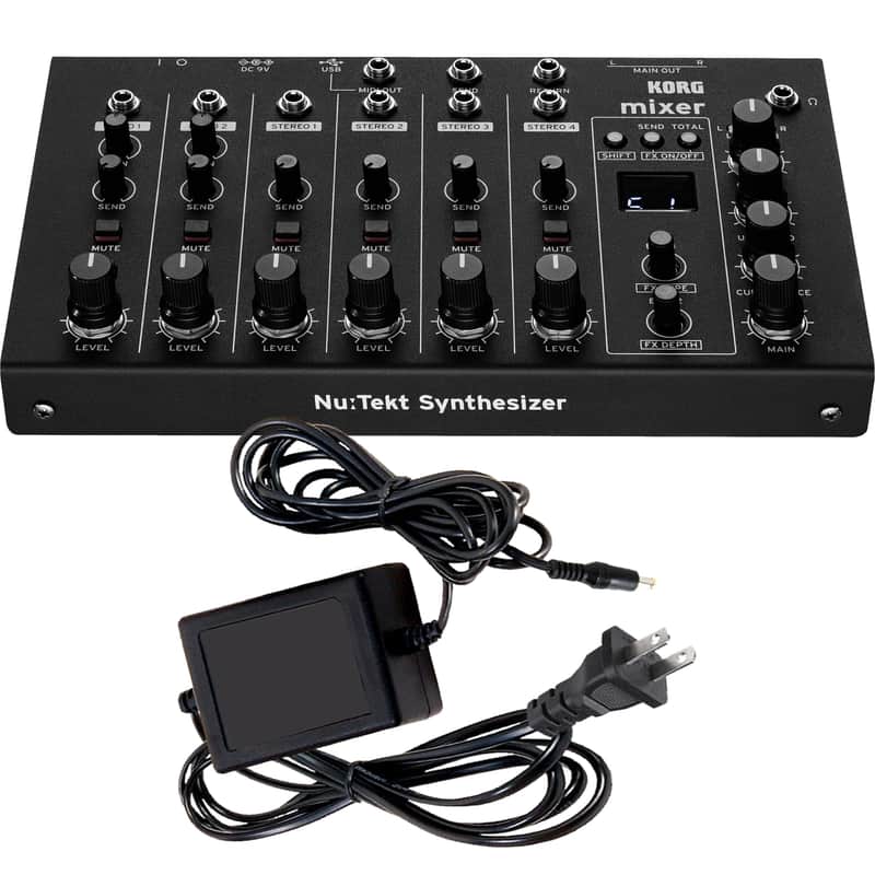 Korg Nu:Tekt NTS-4 Performance Mixer Kit POWER KIT [Pre-Order] image 1