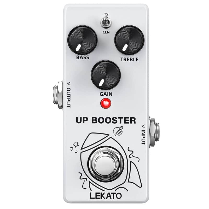 Lekato Analog Clean Overdrive Boost Guitar Effect Pedal 2 Modes True Bypass US image 1