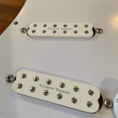 Seymour Duncan Lil 59 JB Jr Neck Fender Strat Pickups Obsidian Harness image 2