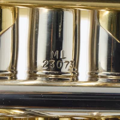 Bach Model 37 Stradivarius Cornet SN 23073 MOUNT VERNON image 9