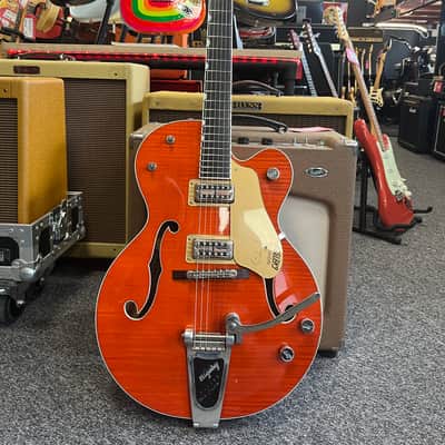 Gretsch G6120SSU Brian Setzer 2005 - Tennessee Orange image 20