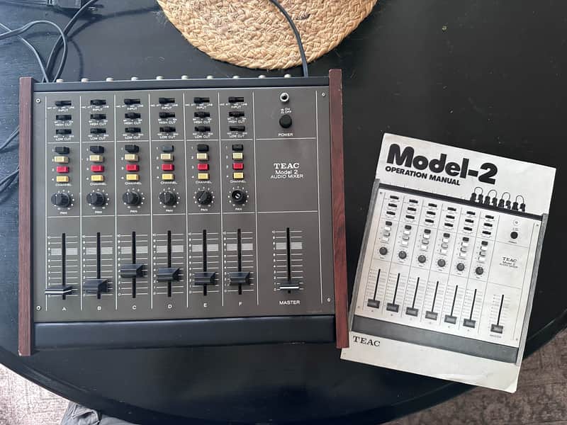 TEAC 70's Model 2 Audio Mixer w/ Manual image 1