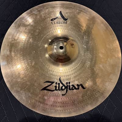 Zildjian 16" A Custom Crash Cymbal 1991 - Present - Brilliant image 1