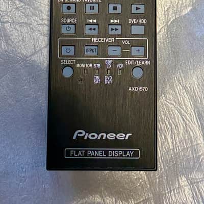 Genuine Pioneer AXD1570 Flat Panel KURO Display Remote Control; Tested image 1