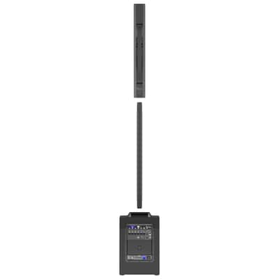 Electro-Voice Evolve50M Powered Portable Column Mixer DJ PA Speaker System Black image 15