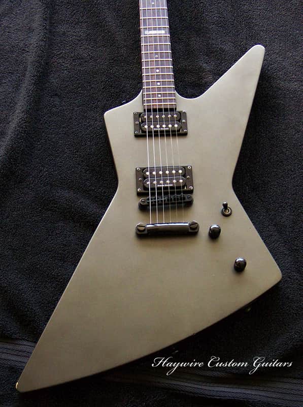 ESP LTD EX-200 Year: 2004 Pewter Gray with Seymour Duncan Humbuckers Installed