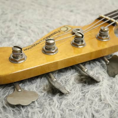 Vintage 1970's made Fernandes Stone Logo FPB-60 3tone sunburst finish  Made in Japan image 12