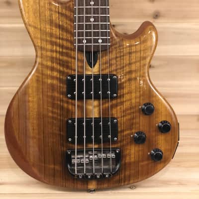 Wal Mk2  5 String Bass Guitar 1990 Schedua w Original Wal Hard Case image 5