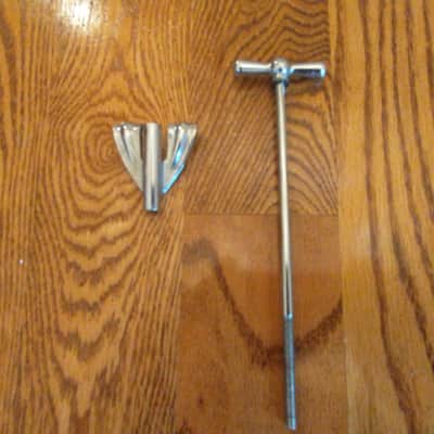 Ludwig Lot 2: (8) vintage Club Date bass drum tension rods & claws, 1960s all excellent! image 11