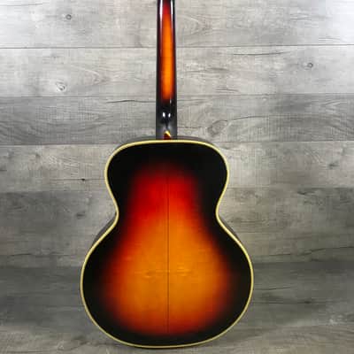 Harmony Marwin Jewel Archtop 1940's Sunburst image 10
