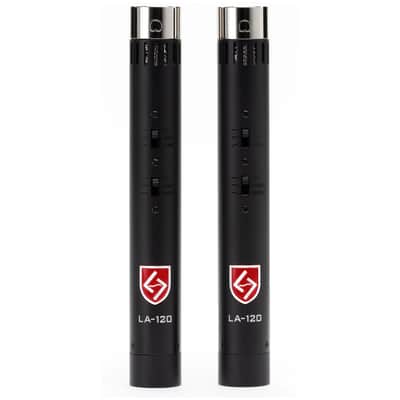 Lauten Audio LA-120 V2 Small-Diaphragm Condenser Microphone, Pair image 1