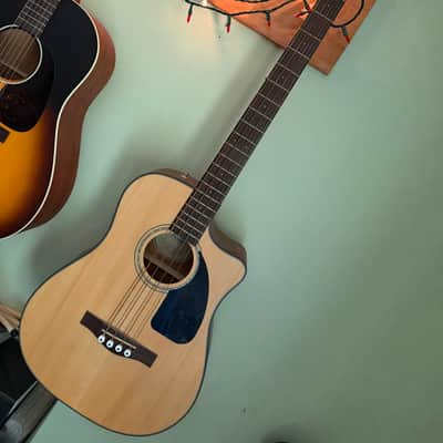 Fender CB-100CE Acoustic-Electric Bass 2010s - Natural image 1