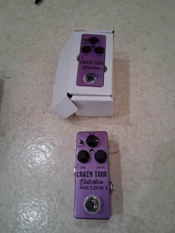 SoulDiM Crazy Tone Distortion Pedal image 1