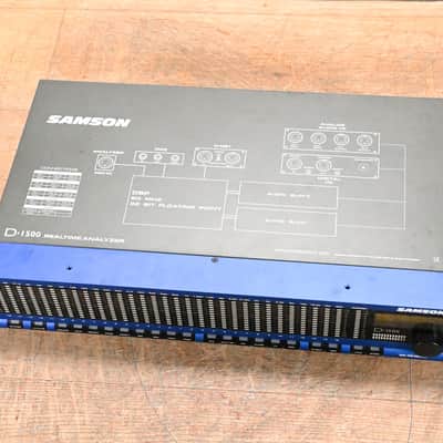 Samson D-1500 Digital Real-Time Analyzer CG01K8P image 6