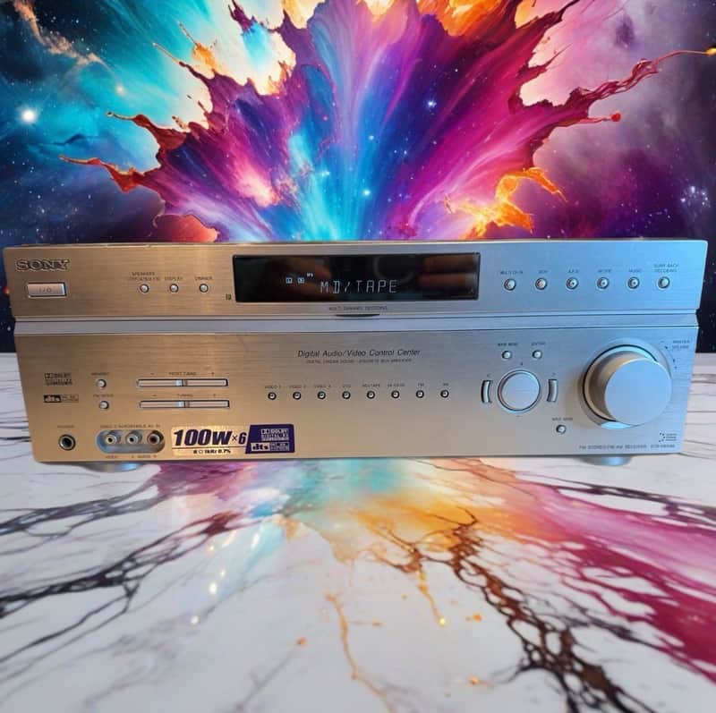 Sony STR-DE598 Digital Audio/Video Control Center Receiver TESTED Phono RDS 6 Ch image 1